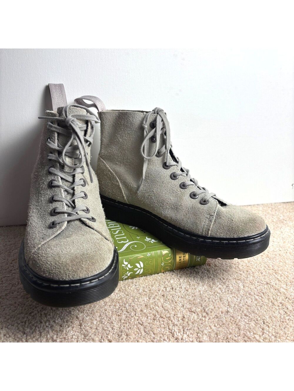 Grey Suede Doc Martens M7 W8